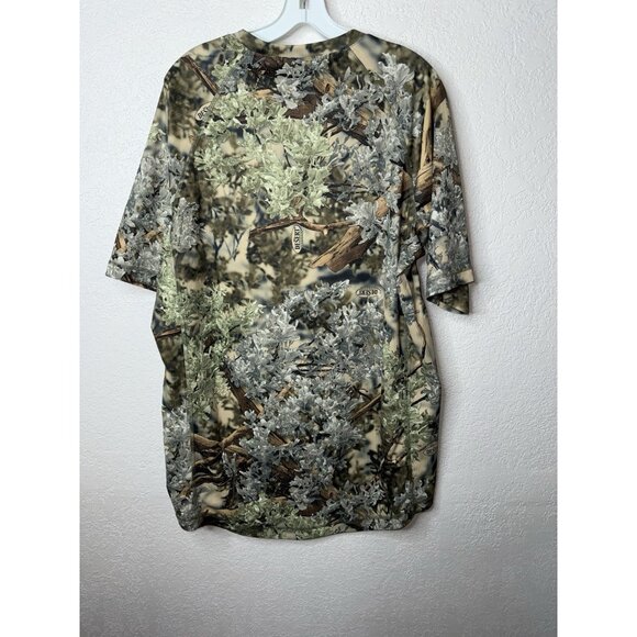 King’s Desert Shadow Men’s Large Short Sleeve Camo T Shirt Hunting Outdoor A - Picture 4 of 5